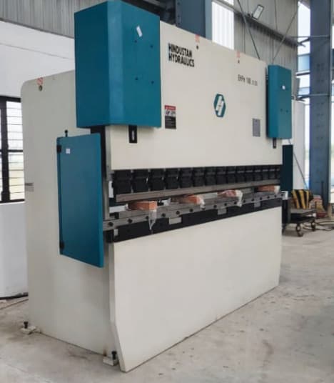Heavy Duty 3-Metre Press Brake at Steelbuild manufacturing facility