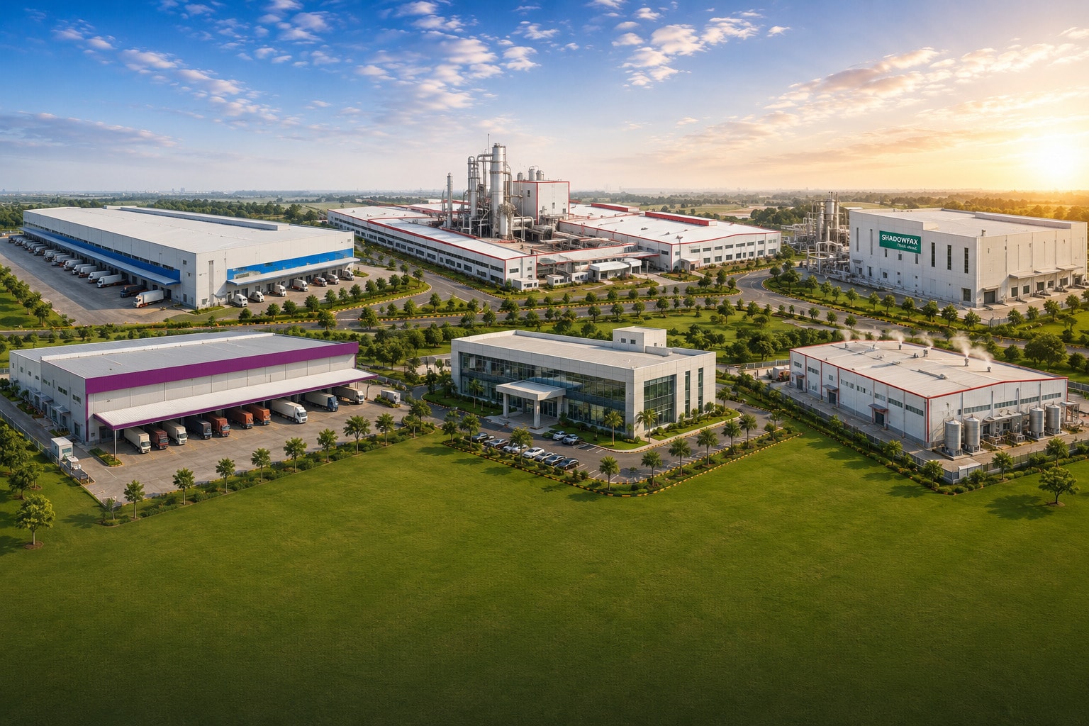 Completed industrial Pre-Engineered Building projects by Steelbuild Infra Projects