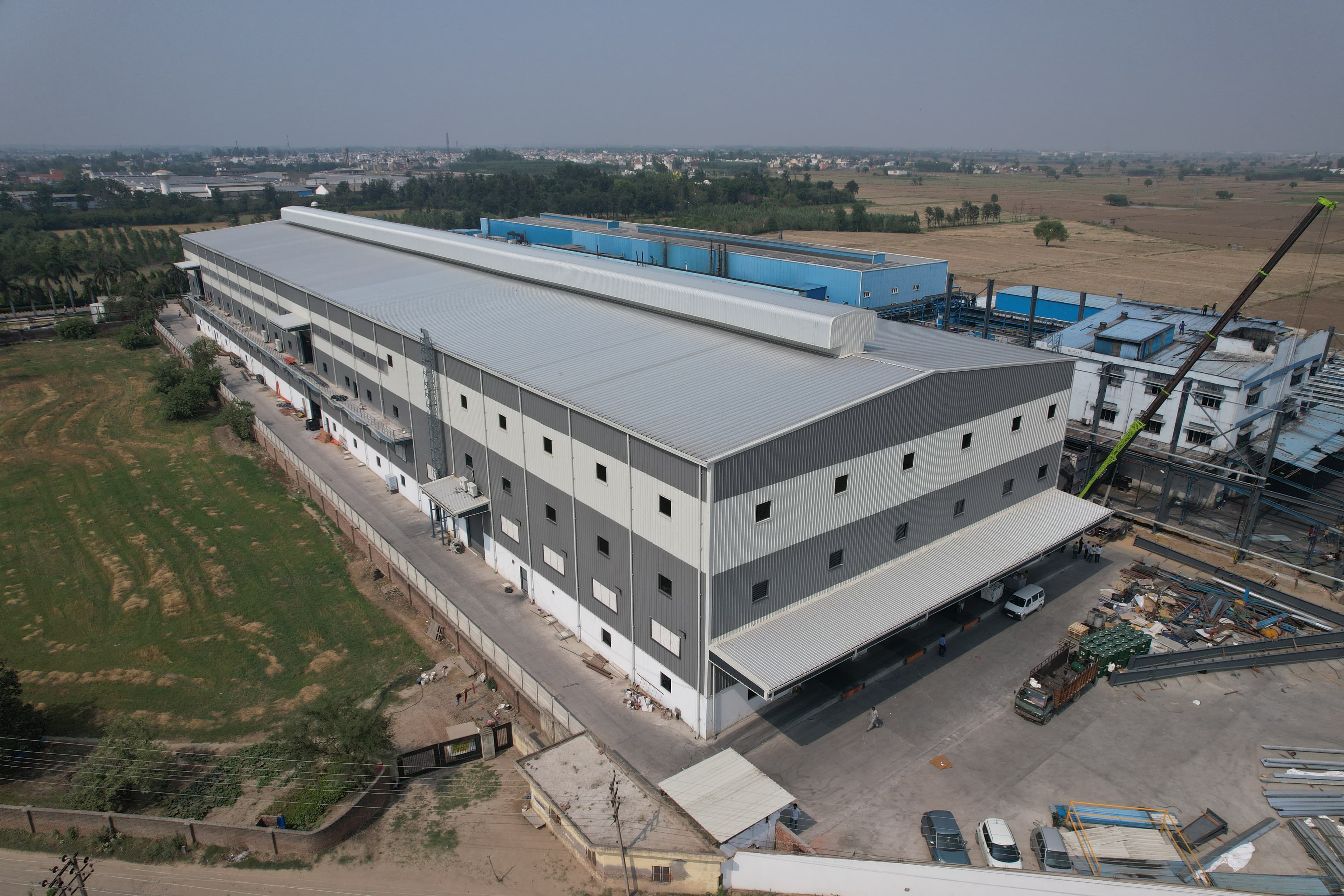 Electronics Pre-Engineered Building solution by Steelbuild Infra Projects