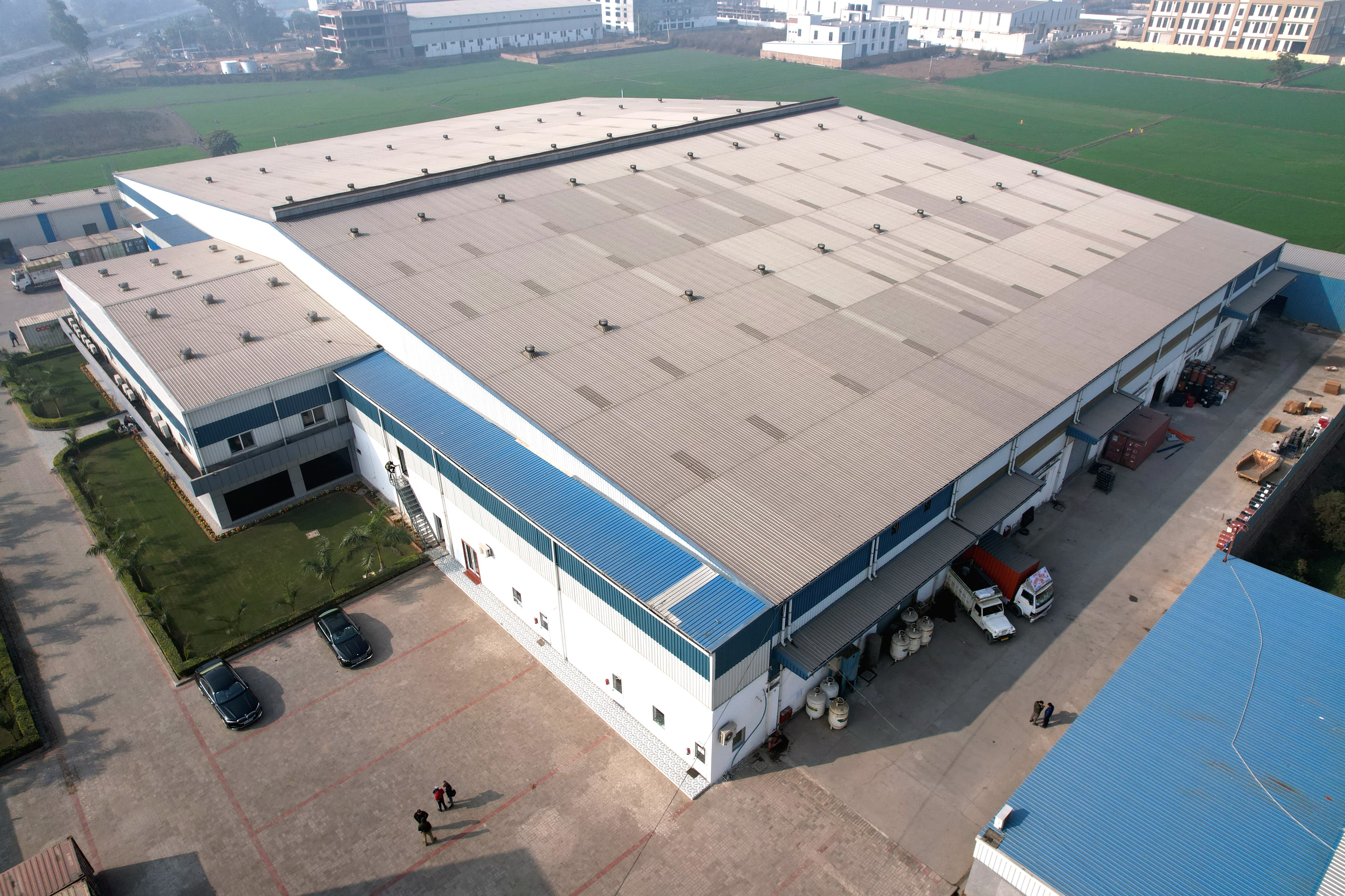 Pharmaceutical Pre-Engineered Building solutions by Steelbuild Infra Projects Limited